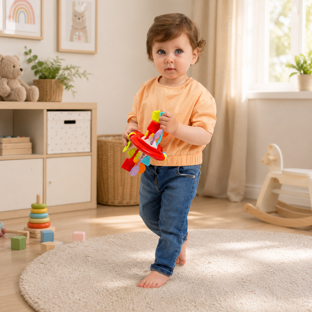 Игрушка-сортер Chicco Baby Sense&Focus Яблочко (8058664179244) - изображение 3