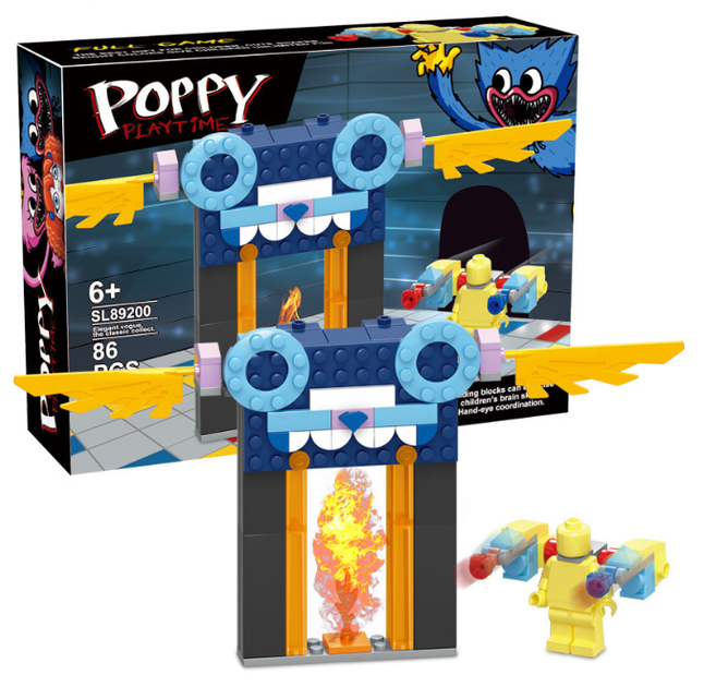 Конструктор Poppy Playtime 4в1 372 детали набор из 4 конструкторов совместимый с LEGO игровой набор для детей - изображение 8