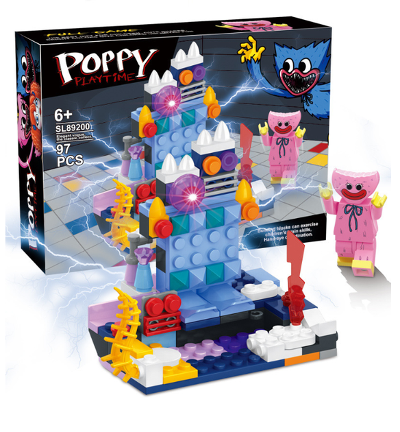 Конструктор Poppy Playtime 4в1 372 детали набор из 4 конструкторов совместимый с LEGO игровой набор для детей - изображение 10