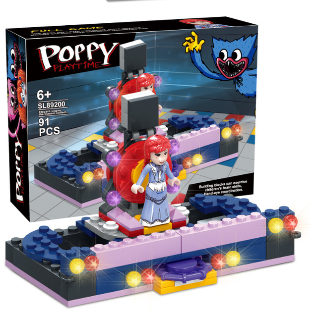 Конструктор Poppy Playtime 4в1 372 детали набор из 4 конструкторов совместимый с LEGO игровой набор для детей - изображение 2