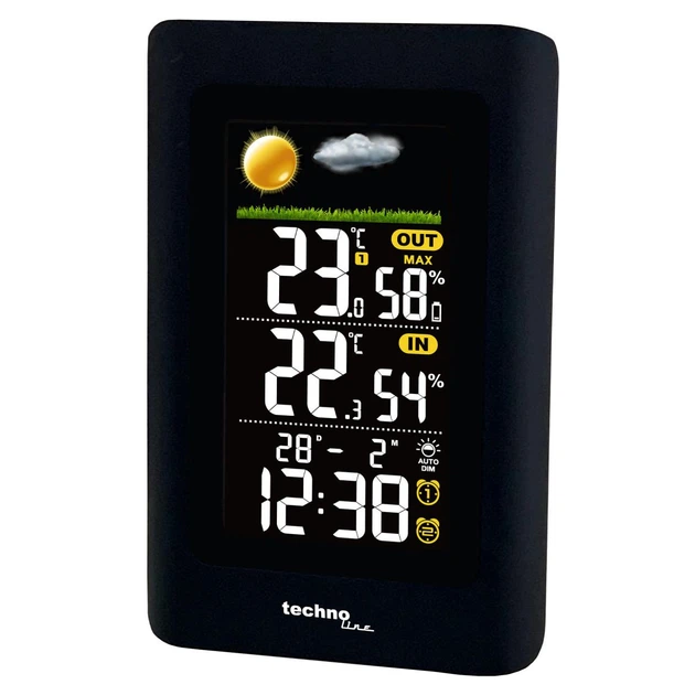 Метеостанція Technoline WS6447 Black (WS6447) - зображення 3