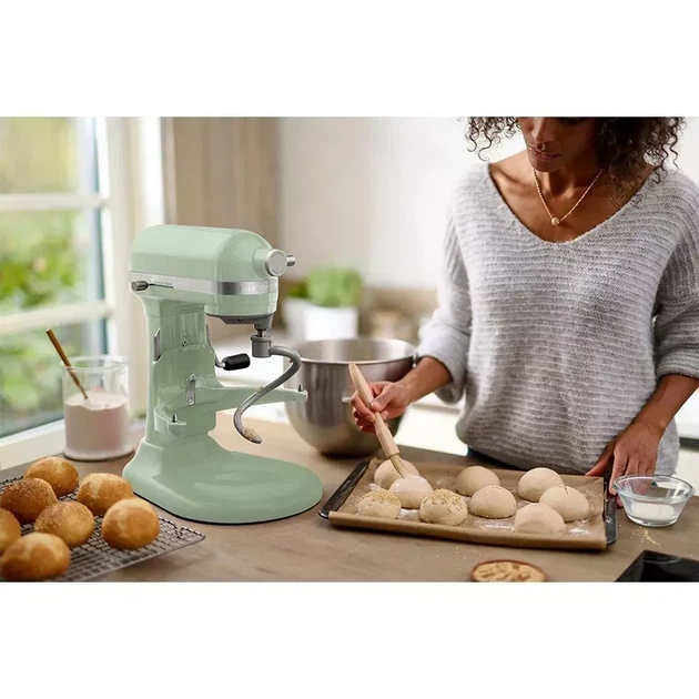 Кухонная машина KitchenAid Artisan 5,6 л 5KSM60SPXEPT с подъемной чашей фисташковой - изображение 4