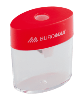 Чинка пластик. BUROMAX 4752 з контейнером (12) /BM.4752/ - изображение 2