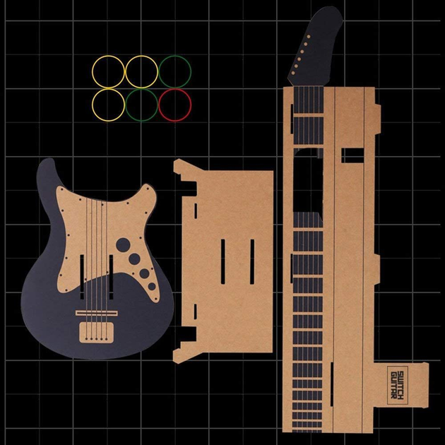 Cardboard 2024 guitar toy