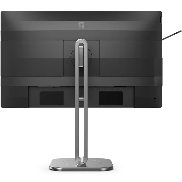 Монітор Philips 24B2U4301 23.8'' IPS 120Гц HDMI DP USB-C RJ-45 USB-hub HAS Pivot колонки Dark Grey (24B2U4301/00) - зображення 6