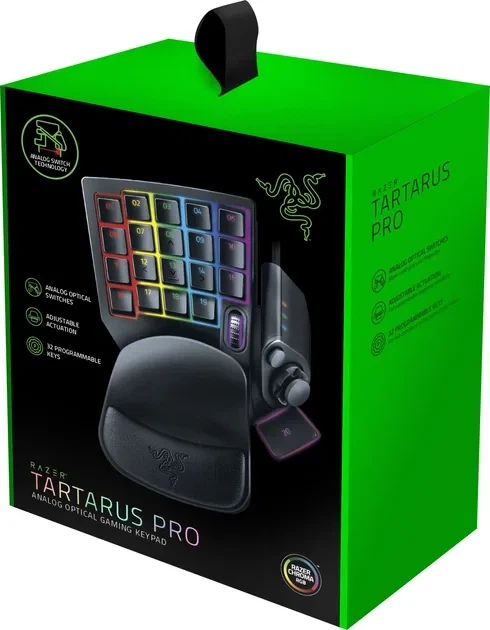 Клавіатура Razer Tartarus Pro (RZ07-03110100-R3M1) - Фото 3 Клавіатура Razer Tartarus Pro (RZ07-03110100-R3M1) - зображення 3