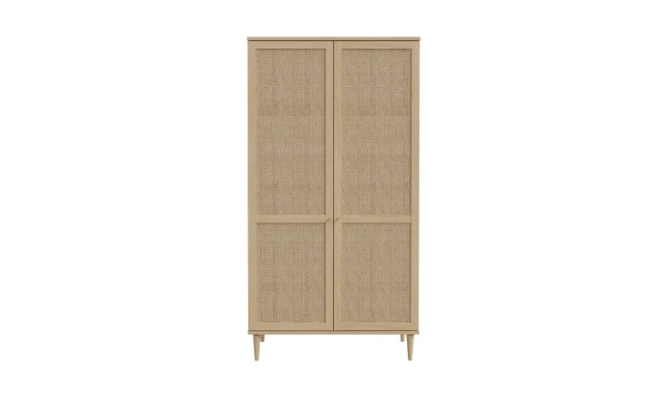 Шкаф двухдверный Calasetta CQSS922 ДСП Дуб элеганс 101,1x52,1x208,1 см - изображение 2