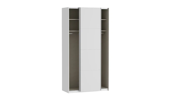 Шкаф-купе 2д Fittio FTIS62461 1,2 м белый глянец - изображение 3