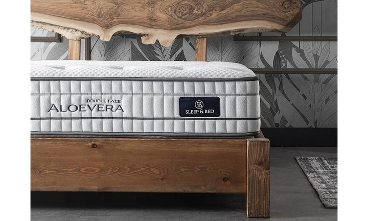 Матрас двусторонний Aloevera Doubleface Pocket Spring 160x200 см 7-зонный - Фото 7 Матрас двусторонний Aloevera Doubleface Pocket Spring 160x200 см 7-зонный - изображение 7