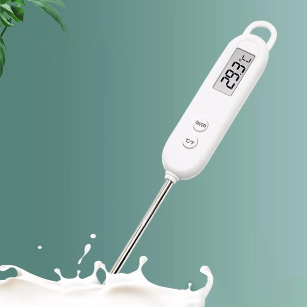 Цифровой кухонный термометр-щуп UChef B1226 для мяса и продуктов Нержавеющая сталь Белый - изображение 14