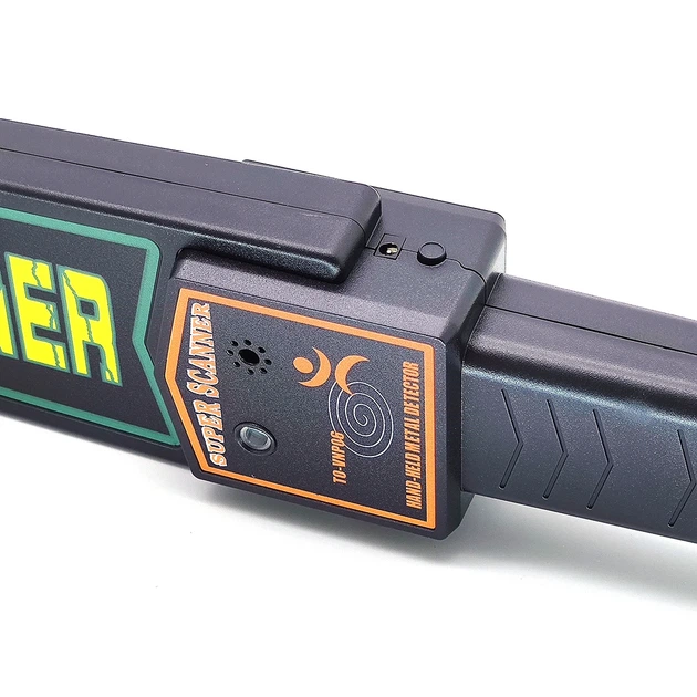 Ручний металодетектор Super Scanner MD3003B1 22 кГц пластик 41х8,5х4,5 см - Фото 7 Ручний металодетектор Super Scanner MD3003B1 22 кГц пластик 41х8,5х4,5 см - зображення 7