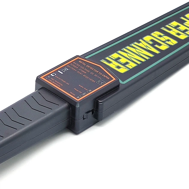Ручний металодетектор Super Scanner MD3003B1 22 кГц пластик 41х8,5х4,5 см - Фото 8 Ручний металодетектор Super Scanner MD3003B1 22 кГц пластик 41х8,5х4,5 см - зображення 8