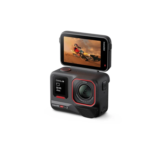 Екшн-камера Insta360 Ace Pro 2 Dual Battery Bundle (Black) - зображення 4
