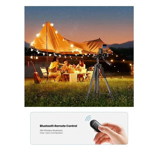 Штатив UGREEN LP661 Professional Tripod for Phone & Camera(UGR-15187) - зображення 10