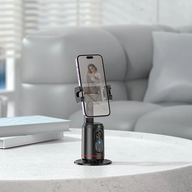 Смарт-штатив HOCO K23 Lotus smart PTZ Black - изображение 8