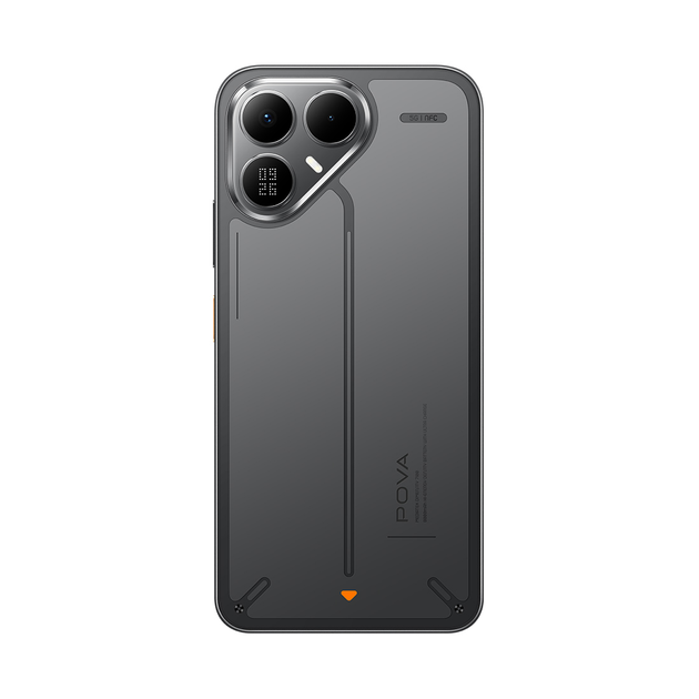 Смартфон Tecno Pova 8 5G (LK6) 8/128GB Graphite Black (4894947132322) - изображение 3