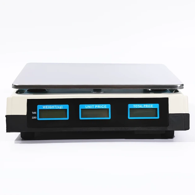 Электронные торговые весы Digital Lion ACS-A9 до 30 кг точность 5 г нержавеющая сталь белый - изображение 3