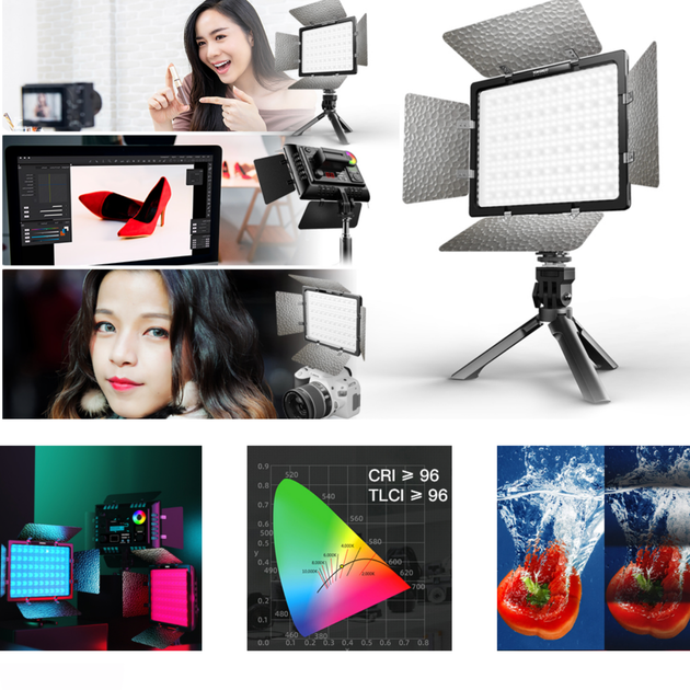 Комплект Yongnuo YN300 IV RGB постійне світло, відеосвітло - зображення 7