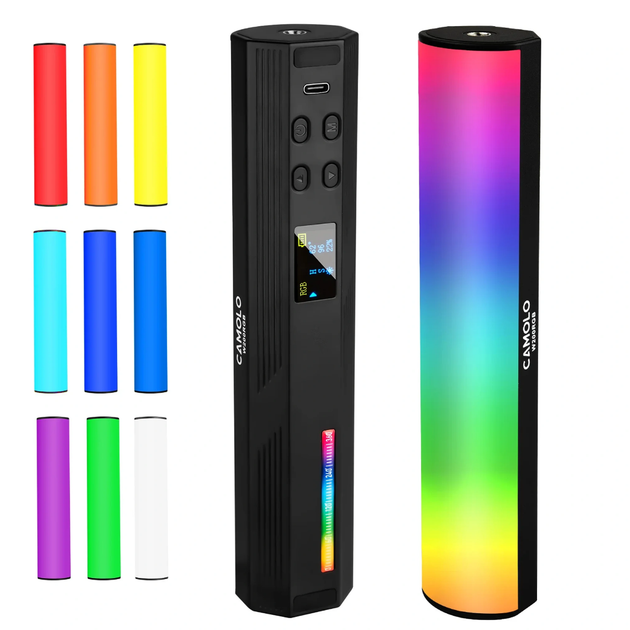 Повнокольоровий ручний міні RGB-світильник W200RGB - зображення 5