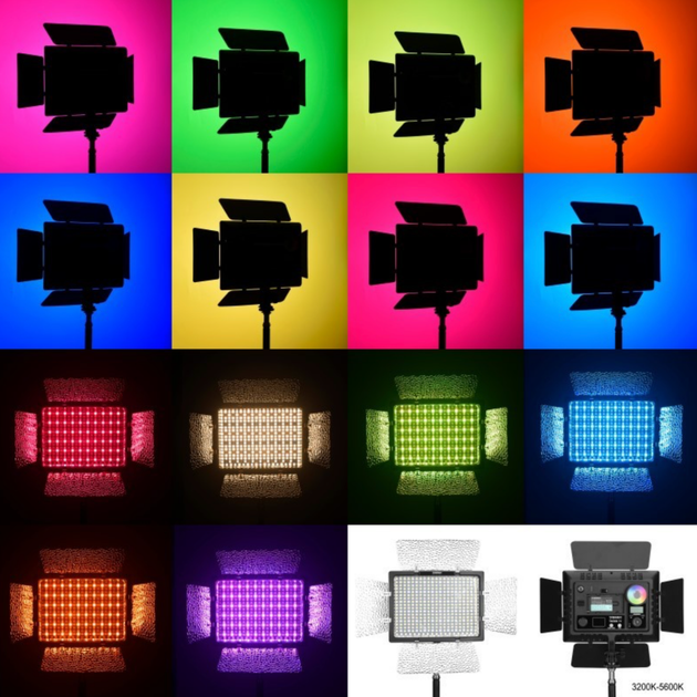 Комплект Yongnuo YN300 IV RGB постійне світло, відеосвітло - зображення 8