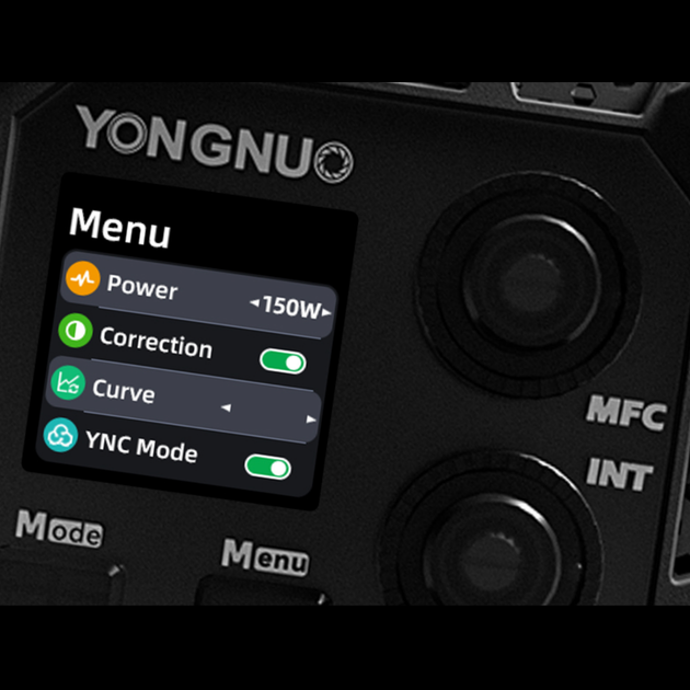 Постійне студійне світло Yongnuo YN150 KIT (2700-6500K) - зображення 10