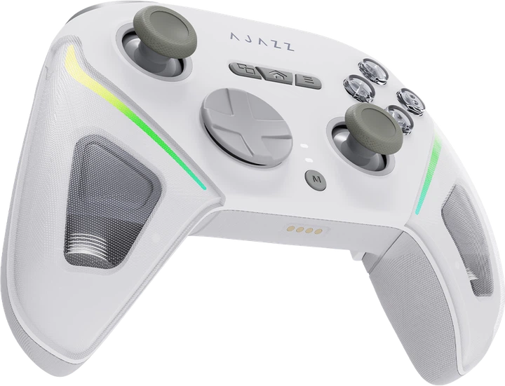 Геймпад GP Игровой 2.4G/BT/USB RGB Белый для Switch/PC/iOS/Android (GP100-W) - Фото 3 Геймпад GP Игровой 2.4G/BT/USB RGB Белый для Switch/PC/iOS/Android (GP100-W) - изображение 3