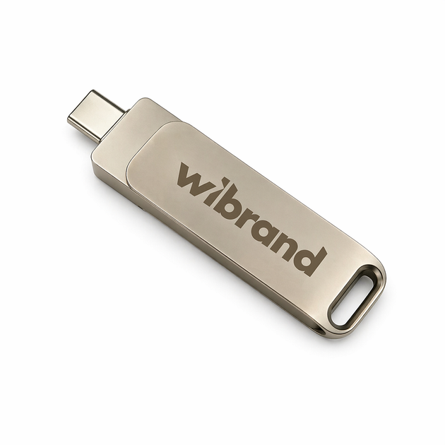 Портативний SSD Wibrand Wolf 1TB USB 3.2 Gen.2 Type-C/Type-A Read/Write 1000 MB/s Silver (KST-WIEXSSD\/WO1TB) - Фото 4 Портативний SSD Wibrand Wolf 1TB USB 3.2 Gen.2 Type-C/Type-A Read/Write 1000 MB/s Silver (KST-WIEXSSD\/WO1TB) - изображение 4