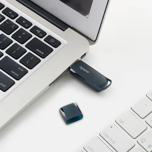 Портативний SSD Apacer AS711A 500 GB USB 3.2 Gen.2 Blue (KST-AP500GAS711AU-1) - изображение 4