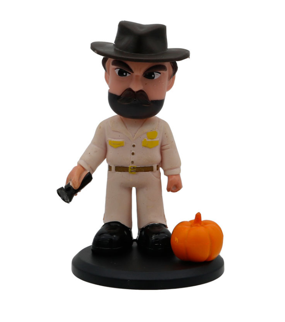 Набор игровых фигурок 8 ШТ герои из сериала Странные дела Stranger Things, высота 7-8 см на подставках (SVS) - изображение 4