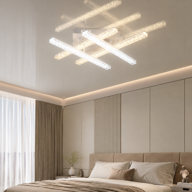 Стельова світлодіодна LED люстра - зображення 3