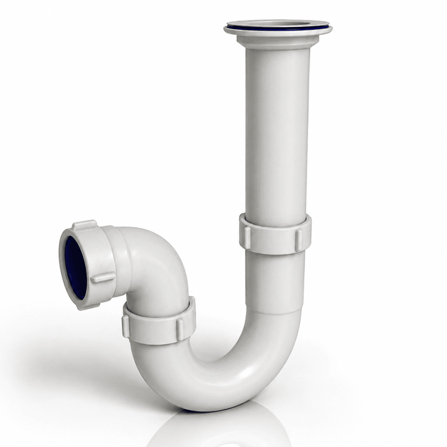 Сифон Kronoplast 1 1/2"*40 с литым выпуском прямоточный SU11000000 - изображение 3