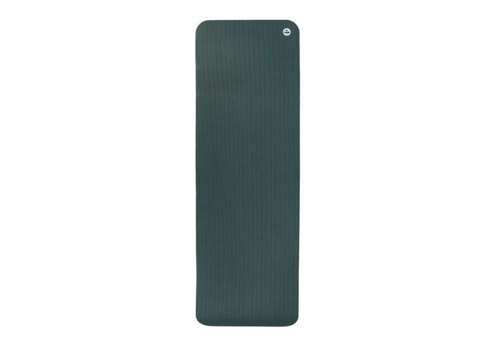Коврик для фитнеса и пилатеса Bodhi 185x60x1.5 см темно-зеленый - изображение 4