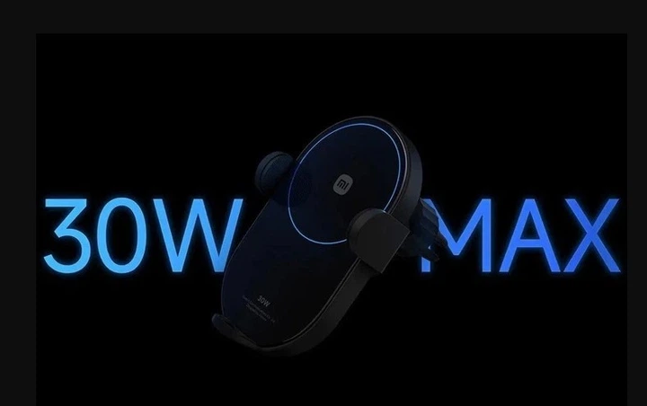 Держатель Xiaomi Mi Wireless Car Charger 30W Black - изображение 2