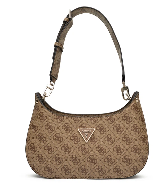Женская сумка Guess багет бежевая - Фото 1 Женская сумка Guess багет бежевая - изображение 1