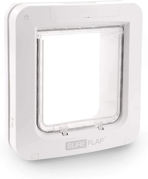 Умная дверца для животных SureFlap Microchip Pet Door Connect с Wi-Fi хабом — доступ по микрочипу, управление со смартфона, защита - изображение 3