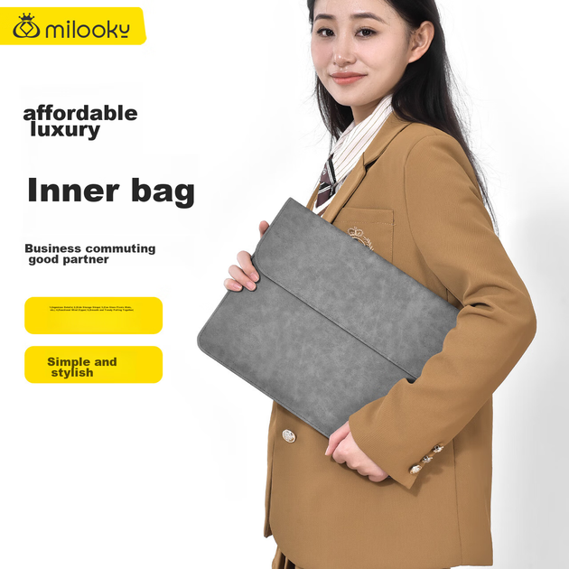 Чехол для ноутбука Milooky 13-16" Black - Фото 7 Чехол для ноутбука Milooky 13-16" Black - изображение 7