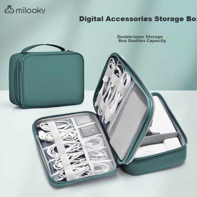 Чехол Milooky для iPad 11/12.9" защитный, для кабелей, аксессуар - Фото 2 Чехол Milooky для iPad 11/12.9" защитный, для кабелей, аксессуар - изображение 2