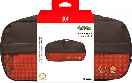 Чохол Hori Adventure Pack для Nintendo Switch 2 Pixel Red (4961818044333) - Фото 3 Чохол Hori Adventure Pack для Nintendo Switch 2 Pixel Red (4961818044333) - зображення 3