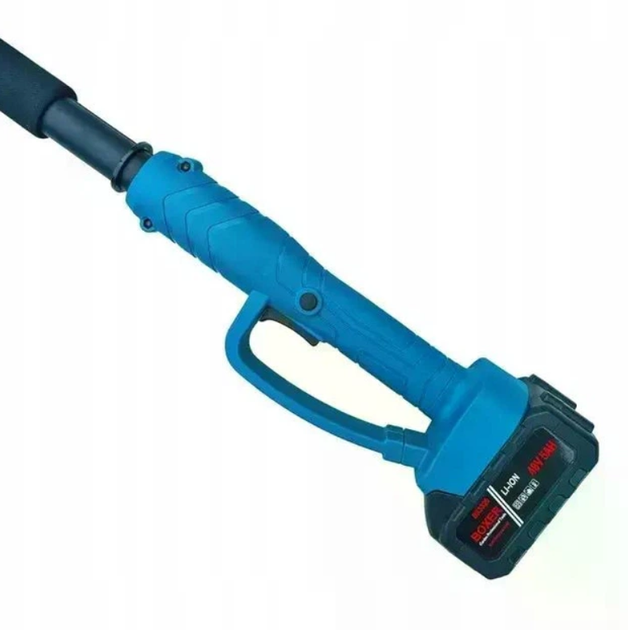 Аккумуляторный набор садовых инструментов BOXER BX-3320 2 в 1 48V 4 Ач с секатором, мини цепной пилой и телескопической штангой для обрезки деревьев и веток - Фото 5 Аккумуляторный набор садовых инструментов BOXER BX-3320 2 в 1 48V 4 Ач с секатором, мини цепной пилой и телескопической штангой для обрезки деревьев и веток - изображение 5
