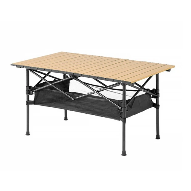 Стол складной Lesko S5423 120*55/95*55 см туристический - Фото 1 Стол складной Lesko S5423 120*55/95*55 см туристический - изображение 1