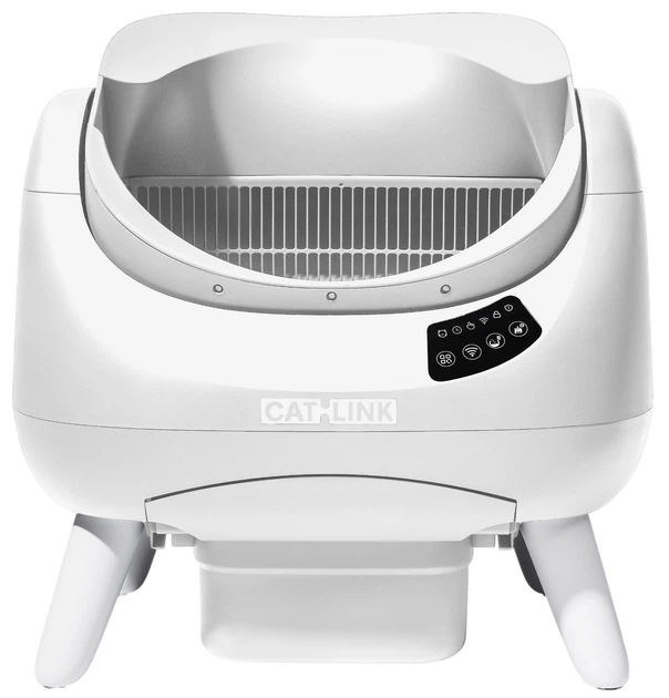 Автоматический умный лоток для кошек CatLink Scooper Open-X Белый (CL-CH-01W) - изображение 2