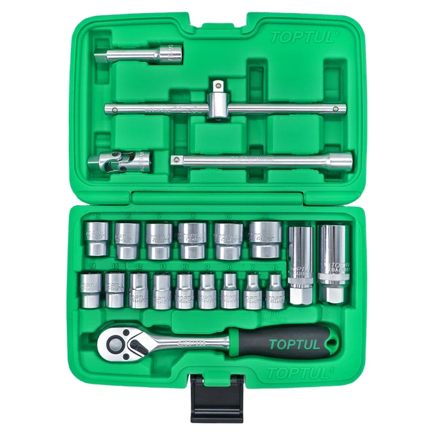 Набор инструмента 3/8" 22ед. TOPTUL GCAI2202 - изображение 2