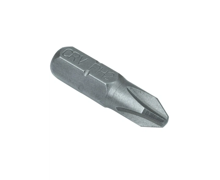 Набор бит (10шт/уп) односторонние, 25 мм, PH2, 1/4"", 6150CRV" - Фото 2 Набор бит (10шт/уп) односторонние, 25 мм, PH2, 1/4"", 6150CRV" - изображение 2