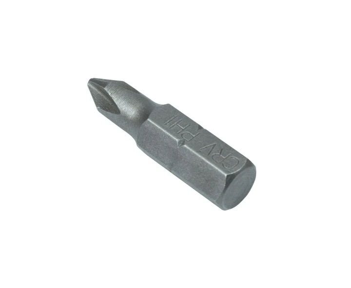 Набір біт (10шт/уп) односторонні, 25 мм, PH1, 1/4"", 6150CRV" - Фото 1 Набір біт (10шт/уп) односторонні, 25 мм, PH1, 1/4"", 6150CRV" - зображення 1