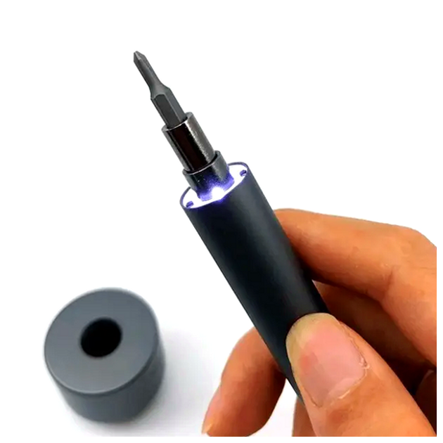 Умная отвертка Wowstick 1F+ черная с магнитными битами для ремонта электроники и быстрой сборки техники - Фото 5 Умная отвертка Wowstick 1F+ черная с магнитными битами для ремонта электроники и быстрой сборки техники - изображение 5