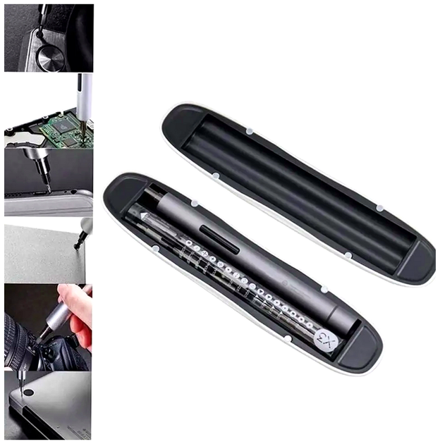 Умная отвертка Wowstick 1F+ черная с магнитными битами для ремонта электроники и быстрой сборки техники - Фото 8 Умная отвертка Wowstick 1F+ черная с магнитными битами для ремонта электроники и быстрой сборки техники - изображение 8