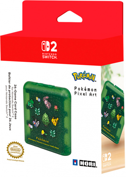 Кейс для картриджів Hori Nintendo 24-Game Card Case Pokemon Pixel Green (4961818044302) - Фото 2 Кейс для картриджів Hori Nintendo 24-Game Card Case Pokemon Pixel Green (4961818044302) - зображення 2
