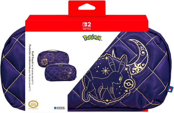 Чохол Hori Puff Pouch Pokemon Umbreon & Espeon для Nintendo Switch 2 Purple (4961818044401) - Фото 3 Чохол Hori Puff Pouch Pokemon Umbreon & Espeon для Nintendo Switch 2 Purple (4961818044401) - зображення 3