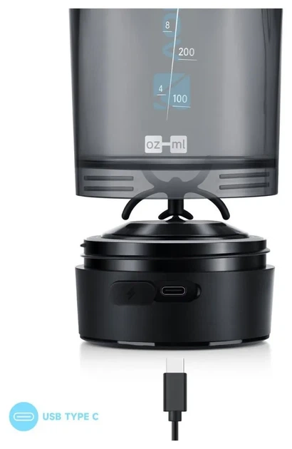 Шейкер спортивний електричний VOLTRX Gallium 700 мл. Tritan Blue (PP_Gallium_Blue) - Фото 7 Шейкер спортивний електричний VOLTRX Gallium 700 мл. Tritan Blue (PP_Gallium_Blue) - изображение 7