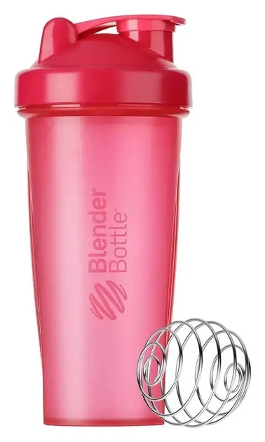 Шейкер спортивний BlenderBottle Classic 28oz/820ml Pink Fl (PP_Classic 28oz Pink Fl) - изображение 2